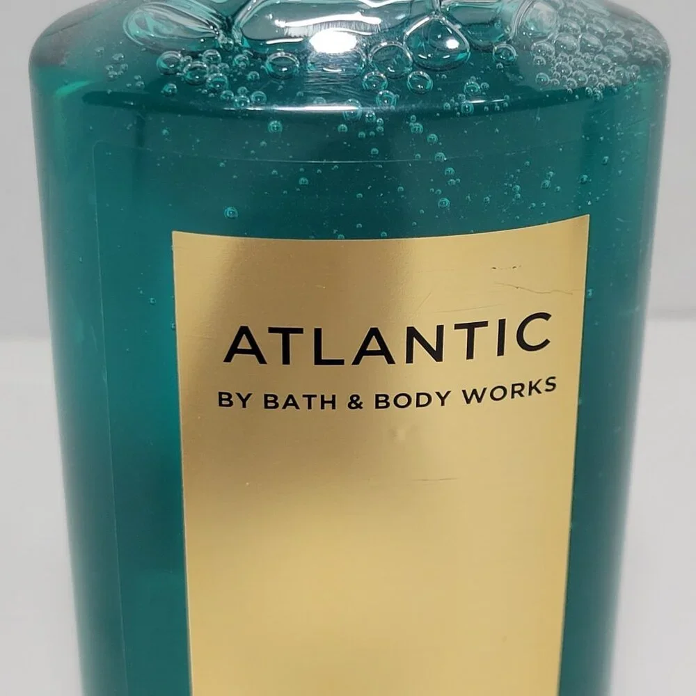Bath & Body Works Atlantic Mens 3 in 1 Hair Face Body Wash 10‎ oz Discontinued
